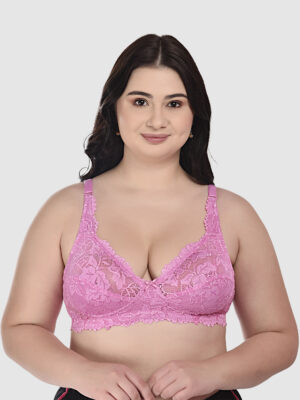 DressBerry Pack of 3 Floral Medium Coverage Bra