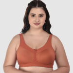 Softdots Pack Of 2 Full Coverage Minimizer Bra - Brown