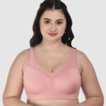Softdots Pack Of 2 Full Coverage Minimizer Bra - Pink